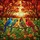 Nature Lovers' Tiffany Style Stained Glass Songbirds Autumn Jewel Tone Mosaic Stained Glass Suncatcher - 5