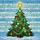 Holiday Enthusiasts' Tiffany Style Stained Glass Christmas Tree Emerald Green Ruby Red Golden Snowy Mosaic Pattern Stained Glass Suncatcher - 5