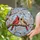 Bird Lovers' Jewel Tone Red Tan Stained Glass Cardinal Pair Cherry Blossom Mosaic Stained Glass Suncatcher - 2