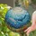Ocean Lovers' Majestic Whale Tiffany Stained Glass Aqua Teal Ocean Depths Mosaic Art Stained Glass Suncatcher - j9BJp8N0K5