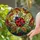 Nature Lovers' Vibrant Stained Glass Ladybug Forest Jewel Tone Mosaic Stained Glass Suncatcher - QgWqmy3zs3