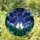 Art Lovers' Jewel Tone Tiffany Stained Glass Ethereal Ghosts Cosmic Night Field Floral Stained Glass Suncatcher - 1