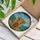 Nature Lovers' Intricate Stained Glass Highland Cow Golden Fur Floral Wreath Radiant Sun Wildflower Mosaic Stained Glass Suncatcher - CpcyhtJ_jU