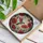 Art Enthusiasts' Tiffany Style Stained Glass Hummingbird Red Poppy Mosaic Jewel Tones Stained Glass Suncatcher - dF_12Bqtx0