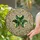 Art Nouveau Fans' Emerald Shamrock Tiffany Stained Glass Intricate Organic Floral Mosaic Pattern Stained Glass Suncatcher - 2