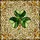 Art Nouveau Fans' Emerald Shamrock Tiffany Stained Glass Intricate Organic Floral Mosaic Pattern Stained Glass Suncatcher - 5