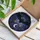 Gothic Art Lovers' Tiffany Style Stained Glass Black Bat Spiderweb Glowing Moon Stars Celestial Night Stained Glass Suncatcher - 3