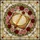 Literary Enthusiasts' Tiffany Stained Glass Open Book Rose Wreath Geometric Mosaic Stained Glass Suncatcher - 5