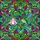 Nature Lovers' Tiffany Style Hummingbird Emerald Green Aqua Magenta Pink Intricate Floral Mosaic Stained Glass Suncatcher - 5