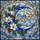 Nature Art Lovers' Intricate Tiffany Style Stained Glass Winter Moon Frosted Evergreen Design Stained Glass Suncatcher - 5