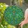 Nature Lovers' Luna Moth Tiffany Stained Glass Green Teal Yellow Foliage Mosaic Art Stained Glass Suncatcher - VB5JUerkgZ