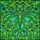 Nature Lovers' Luna Moth Tiffany Stained Glass Green Teal Yellow Foliage Mosaic Art Stained Glass Suncatcher - 5