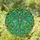 Nature Lovers' Luna Moth Tiffany Stained Glass Green Teal Yellow Foliage Mosaic Art Stained Glass Suncatcher - mm0aLpAIXD