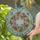 Nature Lovers' Tiffany-Style Stained Glass Butterfly Floral Wreath Mosaic Jewel Tones Stained Glass Suncatcher - 2