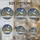 Cozy Winter Enthusiasts' Detailed Stained Glass Snowy Cabin Amber Icy Blue Jewel Tone Mosaic Stained Glass Suncatcher - wSeEJp-Z4F