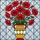 Art Lovers' Vibrant Red Poppy Stained Glass Floral Mosaic Tiffany Style Jewel Tones Edge-to-Edge Design Stained Glass Suncatcher - 5
