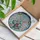 Women's Tiffany Stained Glass Angel Wings Golden Trim, Pink Fuchsia Roses, Emerald Leaves, Ethereal Sky Mosaic Stained Glass Suncatcher - 3