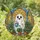 Whimsical Gardeners' Vibrant Jewel Tone Tiffany Stained Glass Ghost Watering Plants Greenhouse Mosaic Stained Glass Suncatcher - 1