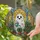 Whimsical Gardeners' Vibrant Jewel Tone Tiffany Stained Glass Ghost Watering Plants Greenhouse Mosaic Stained Glass Suncatcher - 2