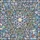 Design Enthusiasts' Radiant Six-Pointed Stained Glass Star Frost Mosaic Iridescent Jewel Tones Stained Glass Suncatcher - 5