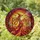 Witchy Aesthetic Fans' Glowing Tiffany Stained Glass Witch Profile Autumn Forest Mosaic Jewel Tones Stained Glass Suncatcher - 1