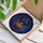 Gothic Art Enthusiasts' Intricate Stained Glass Raven Lantern Starry Night Jewel Tones Stained Glass Suncatcher - 3