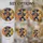Festive Cultural Art Lovers' Stained Glass Mariachi Skeleton Calavera Blue Suit Fiery Orange Guitar Golden Mosaic Stained Glass Suncatcher - 4