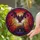 Dark Fantasy Fans' Edge-to-Edge Stained Glass Menacing Bat Luminous Moon Gothic Castle Design Stained Glass Suncatcher - 2