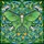 Nature Lovers' Tiffany Stained Glass Luna Moth Chartreuse Green Wings Emerald Aqua Mosaic Stained Glass Suncatcher - 5