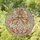Art Lovers' Tiffany Stained Glass Whimsical Pumpkin Iridescent Peach Aqua Gold Mosaic Swirls Stained Glass Suncatcher - 1
