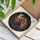 Mystical Art Admirers' Full Frame Stained Glass Witch, Fiery Red Hair, Glowing Jack-o'-lantern, Jewel Tone Mosaic Stained Glass Suncatcher - 3
