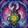 Fantasy Art Lovers' Majestic Stained Glass Dragon & Intricate Egg, Pink Fire Breath, Cosmic Nebula Art Stained Glass Suncatcher - 5