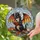 Fantasy Book Lovers' Jewel Tone Stained Glass Dragon Reading, Fiery Wings, Autumn Leaves Mosaic Stained Glass Suncatcher - 2