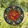 Nature Lovers' Tiffany Stained Glass Rose Mosaic Intricate Floral Geometric Pattern Vibrant Jewel Tones Stained Glass Suncatcher - 1