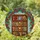 Book Lovers' Tiffany Style Jewel Tone Bookshelf Art with Vibrant Floral Garland & Books Stained Glass Suncatcher - ljstdlY3Nf