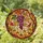 Autumn Enthusiasts' Vibrant Tiffany Style Stained Glass Autumnal Grapes Acorns Foliage Jewel Tone Pattern Stained Glass Suncatcher - 1