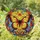 Art Lovers' Opulent Stained Glass Butterfly, Vibrant Jewel Tone Floral Mosaic Sky Pattern Stained Glass Suncatcher - 1