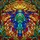 Art Lovers' Vibrant Tiffany Stained Glass Jewel Tone Botanical Mosaic Art Design Stained Glass Suncatcher - 5