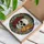 Art Lovers' Tiffany Style Stained Glass Skull Red Roses Orange Butterfly Swirling Mosaic Black Lead Lines Stained Glass Suncatcher - 3