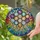 Art Lovers' Intricate Tiffany Stained Glass Gemstone Honeycomb Prism Rainbow Design Stained Glass Suncatcher - 2