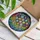 Art Lovers' Intricate Tiffany Stained Glass Gemstone Honeycomb Prism Rainbow Design Stained Glass Suncatcher - 3