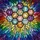 Art Lovers' Intricate Tiffany Stained Glass Gemstone Honeycomb Prism Rainbow Design Stained Glass Suncatcher - 5