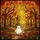 Autumn Enthusiasts' Vibrant Stained Glass Orchard with Whimsical Ghost & Fall Jewel Tones Stained Glass Suncatcher - 5