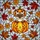 Autumn Cat Lovers' Tiffany Stained Glass Siamese Cat Pumpkin Autumn Leaves Intricate Mosaic Pattern Stained Glass Suncatcher - 5