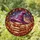 Fantasy Lovers' Jewel-Toned Tiffany Style Witch Hat, Arcane Books, Twilight Autumn Mosaic Stained Glass Suncatcher - 1