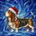 Dog Lovers' Tiffany Stained Glass Christmas Basset Hound Festive Lights Snowflake Mosaic Stained Glass Suncatcher - 5