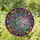 Fantasy Art Lovers' Intricate Tiffany Stained Glass Crescent Moon Celestial Flora Fungi Design Stained Glass Suncatcher - 1