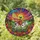 Vibrant Art Enthusiasts' Intricate Stained Glass Alien Cow UFO Jewel Tone Fantasy Pattern Stained Glass Suncatcher - 1