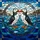Puffin Lovers' Vibrant Red Orange Black White Tiffany Style Stained Glass Atlantic Puffin Mosaic Stained Glass Suncatcher - 5