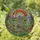Nature Lovers' Majestic Stained Glass Mountain Goat Ibex Floral Emerald Ruby Gold Botanical Forest Mosaic Art Stained Glass Suncatcher - 1